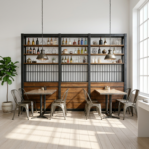 Stainless Steel Wine <b>Cabinet</b> with Glass Doors Modern Display for Home <b>Bar</b> Liquor Storage Stainless Steel Wine <b>Cabinet</b> - Product Image 1