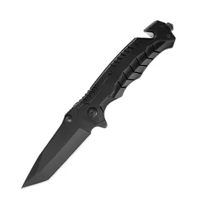 EDC Tools 3Cr13mov Blade Cuchillo para exteriores Camping Caza Supervivencia Bolsillo Cuchillo plegable con mango de ABS