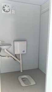 Hiện Đại Di Động Di Động Nhà Vệ Sinh Thép Và Bánh Sandwich Bảng Điều Chỉnh Container Nhà Cho Văn Phòng Trường Căn Hộ Phòng Tắm Bệnh Viện Sử Dụng - Product Image 4