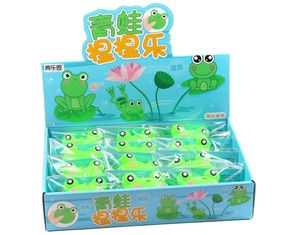 Pelota Antiestrés de Rana Animal Adorable, Juguete Sensorial Blandito para Aliviar la Ansiedad, Recuerdo de Fiesta para Niños y Niñas - Product Image 1