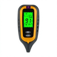 Testeur numérique d'humidité du sol 4 en 1 pour l'extérieur, mesure du pH, de la température et de la luminosité, écran LCD pour le jardinage