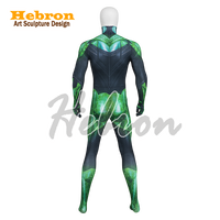 Tenue de cosplay personnalisée pour adulte unisexe, style DC Suicide Squad, Justice League, Green Lantern, Halloween, inspirée de films et séries TV, incluant Leggings, Robes, Pantalons et Hauts