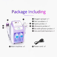 Nouvel équipement de beauté facial à jet d'oxygène de technologie de pointe, lifting du visage, dermabrasion, écran tactile, étanche, compatible avec la prise AU