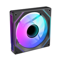 Ventilateur de boîtier ARGB Lovingcool OEM 12CM pour ordinateur de bureau, ventilateur de refroidissement CPU avec dissipateur thermique en plastique 5V 3+4 broches, ventilateur de refroidissement de boîtier d'ordinateur OEM