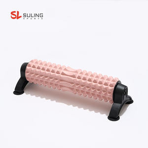 Support triangulaire en mousse en forme de croissant pour rouleau de <span class=keywords><strong>massage</strong></span> de relaxation musculaire, mace roller, équipement d'exercice premium - Product Image 5