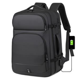 Diseño personalizado de lujo de gran capacidad antirrobo Escuela de Negocios portátil mochila USB expandible - Product Image 1