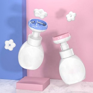 Botella desinfectante <span class=keywords><strong>de</strong></span> manos, <span class=keywords><strong>dispensador</strong></span> <span class=keywords><strong>de</strong></span> jabón con estampado <span class=keywords><strong>de</strong></span> flores, bomba <span class=keywords><strong>de</strong></span> jabón <span class=keywords><strong>de</strong></span> flores - Product Image 4