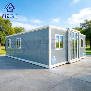 Casa Contenedor Prefabricada Expandible de Alta Calidad de 40 y 20 Pies, Casa Modular de Lujo con 1, 2, 3, 4 o 5 Dormitorios - Product Image 1