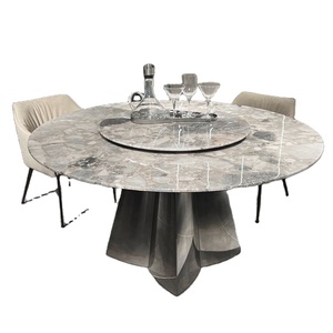Meubles <span class=keywords><strong>de</strong></span> magasin <span class=keywords><strong>de</strong></span> luxe Ensemble <span class=keywords><strong>de</strong></span> table <span class=keywords><strong>à</strong></span> <span class=keywords><strong>manger</strong></span> moderne <span class=keywords><strong>pas</strong></span> <span class=keywords><strong>cher</strong></span> <span class=keywords><strong>4</strong></span> chaises Table <span class=keywords><strong>à</strong></span> <span class=keywords><strong>manger</strong></span> en marbre Table <span class=keywords><strong>à</strong></span> <span class=keywords><strong>manger</strong></span> ronde - Product Image 1