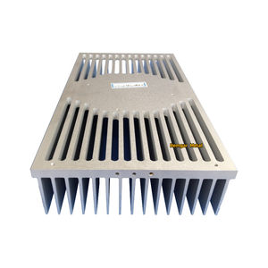 Disipador de calor extruido cnc, disipador de calor de aluminio, extrusión electrónica, refrigerado por agua, color negro, 6063 - Product Image 4