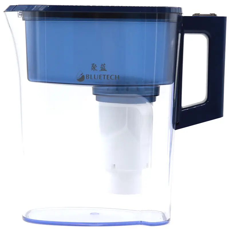 BPA Free Water Purifier Water Filter Customized Provided Ionizer Novel Design Factory Price Water Filter Material Manual Pitcher