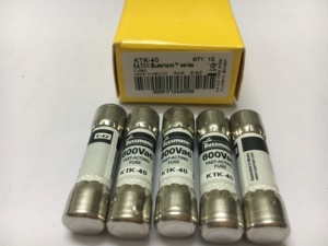 Listones Fusibles <span class=keywords><strong>KTK</strong></span> Curzen Iron pour véhicules utilitaires, interrupteur d'urgence, connexion à enfoncer, résistance, fusible Quar, EATON Bussmann - Product Image 5
