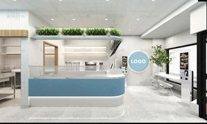 Muebles <span class=keywords><strong>de</strong></span> Exhibición para Quiosco <span class=keywords><strong>de</strong></span> Comida Rápida, Decoración Popular para Tiendas <span class=keywords><strong>de</strong></span> Té <span class=keywords><strong>de</strong></span> Burbujas, para Tiendas <span class=keywords><strong>de</strong></span> Té con Leche - Product Image 3