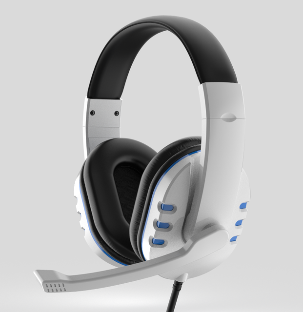 New Fashion Wired Head-Mounted Headphone Earphone Over-Ear Stereo Sound Gaming Earphones Headsets
