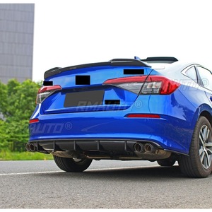 ชุดแต่งปลายท่อไอเสียสแตนเลสสำหรับ Honda Civic รุ่นที่ 11 ปี 2022 ชิ้นส่วนตกแต่งปลายท่อไอเสียด้านหลัง - Product Image 6