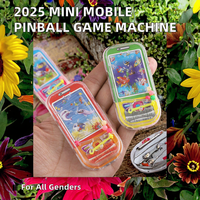 Nouvelle Machine de Jeu de Flipper Portable Classique Mini 2026 – Jouet d'Éjection Labyrinthe Vintage Style Ancien en Plastique