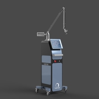 Machine de resurfaçage cutané au laser CO2, tube RF 50W, laser fractionné pour l'élimination des cicatrices, le traitement des rides et de l'acné, écran tactile couleur, CE