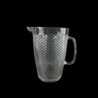 Porte-glace en plastique acrylique de haute qualité, pichet à eau et jus froid