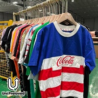 Camisetas Deportivas de Segunda Mano F4 al por Mayor, Camisetas Deportivas Internacionales Usadas de Manga Corta de Verano, de Algodón de Alta Calidad, Estilos Populares