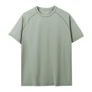 T-shirt personnalisé à manches courtes en polyester, séchage rapide, couleur unie, vêtements de loisirs pour événements d'équipe et uniformes - Product Image 4