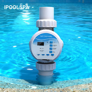 Generador de <span class=keywords><strong>Cloro</strong></span> para Piscinas de Agua Salada con Función de Autolimpieza, Clorador de Sal, Sistema de Cloración por Sal para Piscinas - Product Image 1