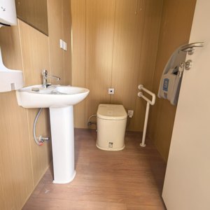 Toilettes préfabriquées de luxe modernes et abordables pour l'extérieur, kit de toilettes mobiles VIP pour la chambre de la mère et de l'enfant, toilettes portables à vendre - Product Image 2