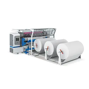 Full Auto Computer multi needle high-speed shuttleless quilting machine for mattress fabric cover