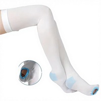 Chaussettes de compression à gradient DSF 15-21 mmHg pour cuisses, soutien des jambes, unisexe, OEM disponible