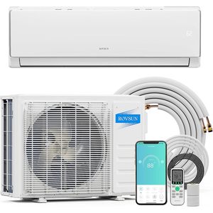 Aire Acondicionado Mini Split Rovsun de 17000 BTU, 17 SEER2, 230V, Inverter, sin Ductos, de Pared, con Control por Wifi - Product Image 1