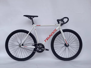 Vélo de course à pignon fixe en alliage d'aluminium 700c, vélo à vitesse unique, Bicicletas Fixed Gear Cycle avec frein - Vente directe usine - Product Image 2