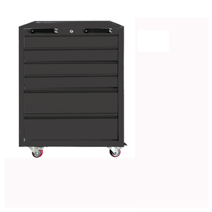 Carrello Modulare di Alta Qualità su Ruote per Uso Intensivo in Acciaio, Banco <span class=keywords><strong>da</strong></span> <span class=keywords><strong>Lavoro</strong></span> per Officina e Garage, Armadietto Portautensili a 7 Cassetti - Product Image 6