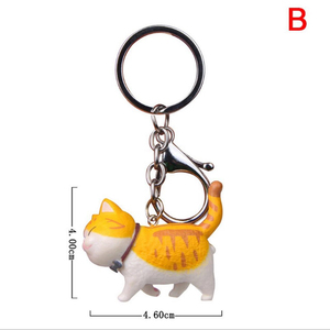 Fashionable Cute Cat Pendant Keychain <b>Car</b> Bag Charm Keychain Creative Keychain Couple Gift Accessories - Product Image 5
