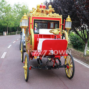 Kaufen Sie Cinderella Princess Carriage Sale Royal Theme Aschenputtel Pferde kutsche Best Chariots Hersteller & Exporteure - Product Image 5