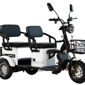 Triciclo Eléctrico de Nuevo Estilo, Bicicleta de 3 Ruedas, Triciclo Eléctrico de 600w para Personas Mayores - Product Image 2