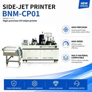 Imprimante jet d'encre UV industrielle haute vitesse pour la personnalisation des surfaces des boîtes à lunch en plastique, des bols en papier, des gobelets jetables et des contenants alimentaires - Product Image 2