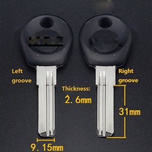 กุญแจโลหะเปล่าแบบแข็งแรงทนทาน ทนต่อการสึกหรอสูง ติดตั้งง่าย - Product Image 6