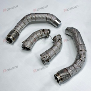 Protectores Térmicos Catback y Tubo de Escape para BMW M5 F90 4.4t, Acero Inoxidable 304 - Product Image 2