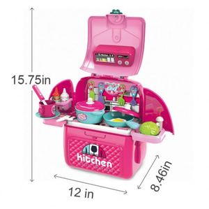 Juego de Cocina Educativo Moderno para Niños Pequeños, Utensilios de Cocina Reales para Juego de Imitación, Plástico ABS con Certificación de Seguridad, Edades 2-13 - Product Image 5