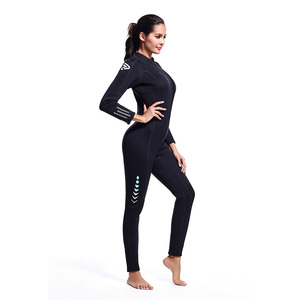 <span class=keywords><strong>Traje</strong></span> de <span class=keywords><strong>Neopreno</strong></span> de 3 mm con Cremallera Frontal y Mangas Largas, Impermeable, para Surf, Triatlón y Buceo - Product Image 5