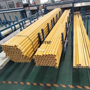 High Quality Fiberglass Reinforced <b>Plastic</b> FRP Round Tube - Product Image 5