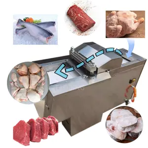 Máquina de corte de frango inteligente rápida máquina de corte de carne usada para venda