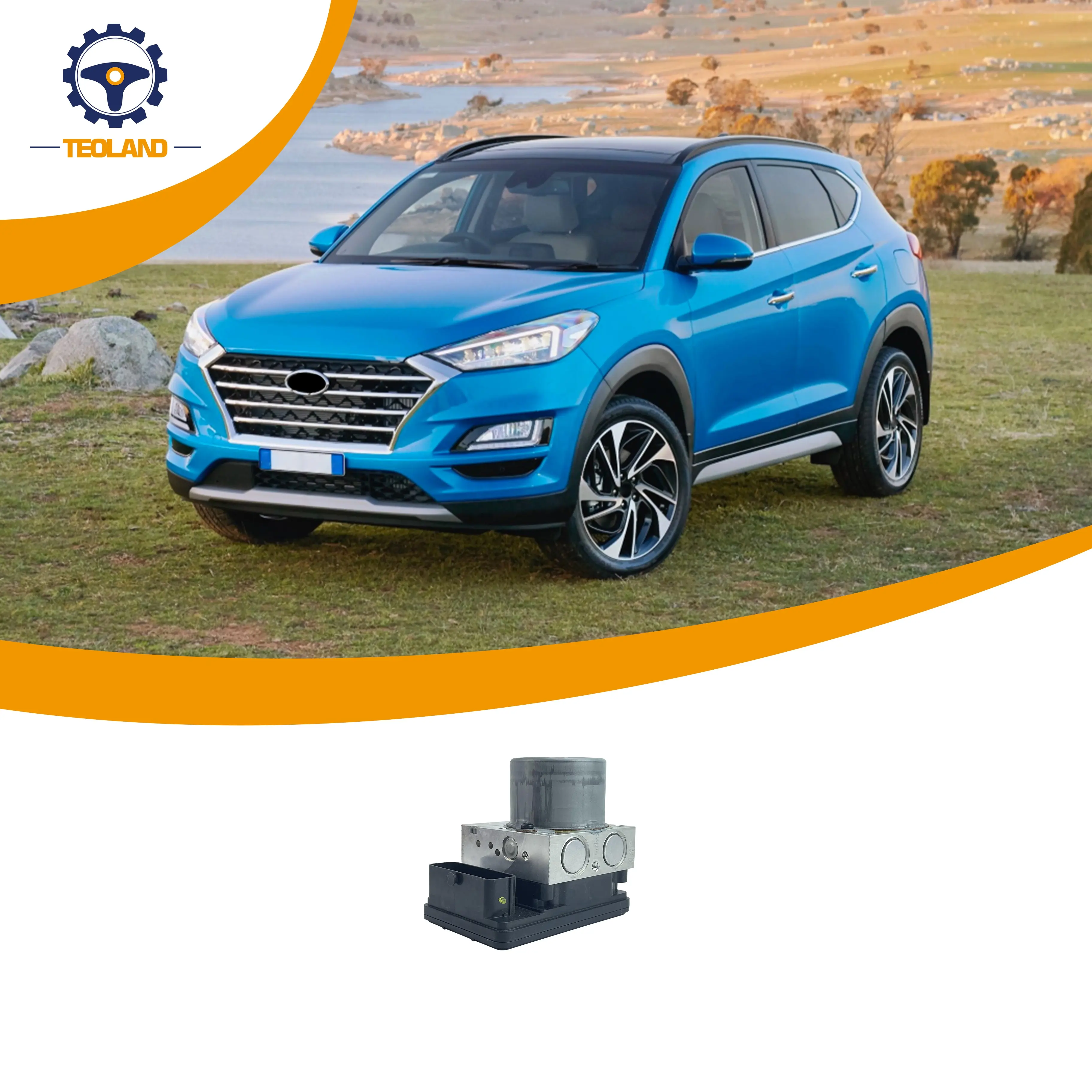 58920D3100 otomatik fren sistemleri hidrolik modül ABS denetleyici Hyundai Tucson 2015-2018 için ABS kontrol ünitesi 58920-D3100