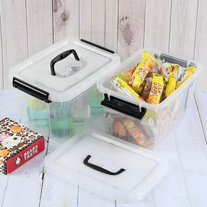 <b>Large</b> Capacity Rectangle Eco-Friendly Injection-Molded Melamine <b>Plastic</b> Aluminum Portable Clothing <b>Storage</b> Box Lid Multi-Size - Product Image 4