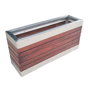 Hot Sell Outdoor Metal Flower Box Fast Shipping Garden Large Planter or Street