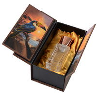 Boîte à parfum carrée à prix de gros, boîte cadeau magnétique de luxe, boîte d'emballage pour parfum