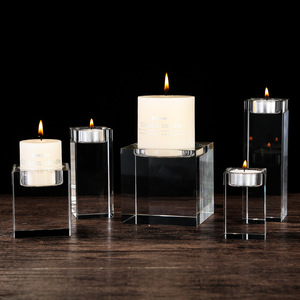 <span class=keywords><strong>Chandelier</strong></span> en <span class=keywords><strong>cristal</strong></span> transparent pour <span class=keywords><strong>d</strong></span>îner aux chandelles, <span class=keywords><strong>d</strong></span>écoration <span class=keywords><strong>d</strong></span>'intérieur - Product Image 2
