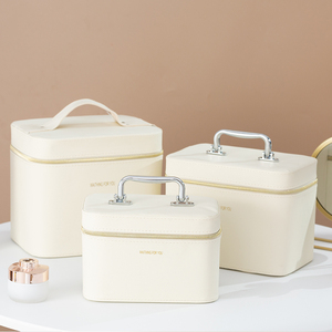Nuevo Estuche de Cosméticos de Viaje Multifuncional de Gran Capacidad 2026, Bolsa de Maquillaje Portátil para Almacenamiento de Productos para el Cuidado de la Piel, para Uso en Escritorio - Product Image 5
