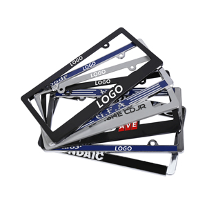 Tùy chỉnh chúng tôi thiết kế xe tấm giấy phép khung Bìa logo số <span class=keywords><strong>LED</strong></span> metalplate khung giấy phép chủ Bìa 3D tấm giấy phép khung - Product Image 3