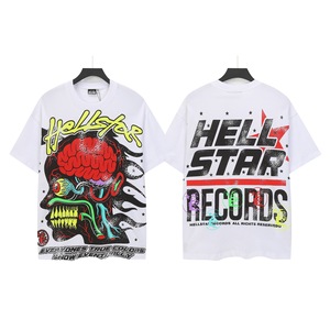 Camiseta de Hip Hop de Manga Corta para Hombre, Estilo Casual Urbano, con Estampado 'Is This Hell Sounds Solid', 100% Poliéster, Antiarrugas, Talla Grande - Product Image 5