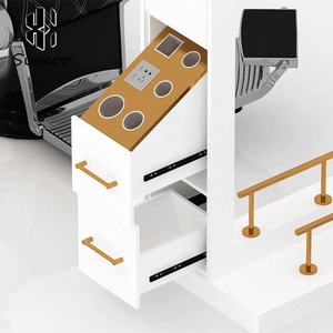 <b>Mirror</b> Hair Salon Multi-functional Storage Barber Shop <b>Mirror</b> <b>LED</b> with Light Wall Mounted Hair Cutting <b>Mirror</b> Salon <b>Mirror</b> - Product Image 5